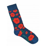 Flower Socks - Blue